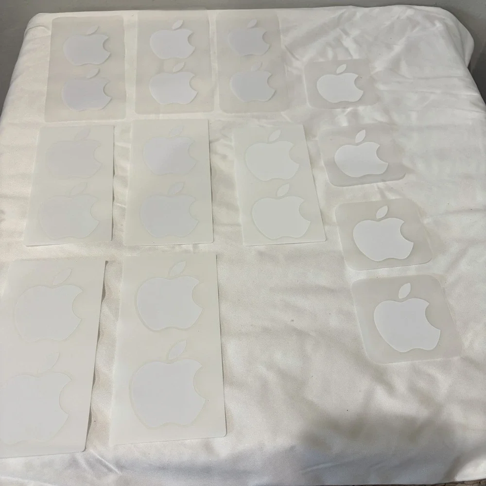 Lot of 21 Apple Logo iPhone iPad Stickers